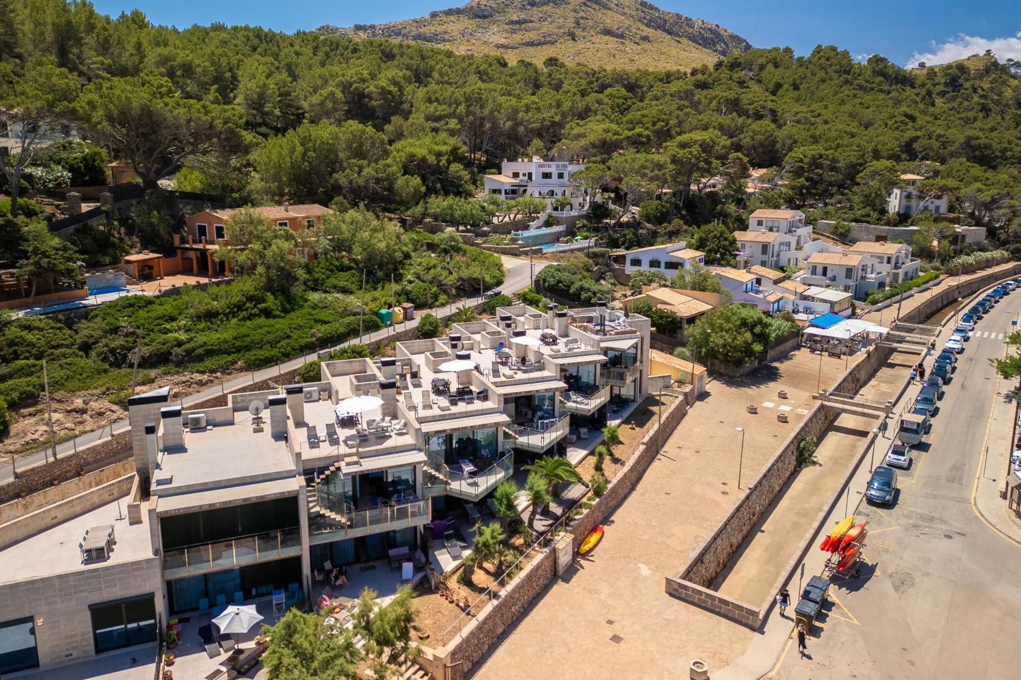Mirador Blue D - Cala Sant Vicenc Appartement Cala de Sant Vicenc Buitenkant foto