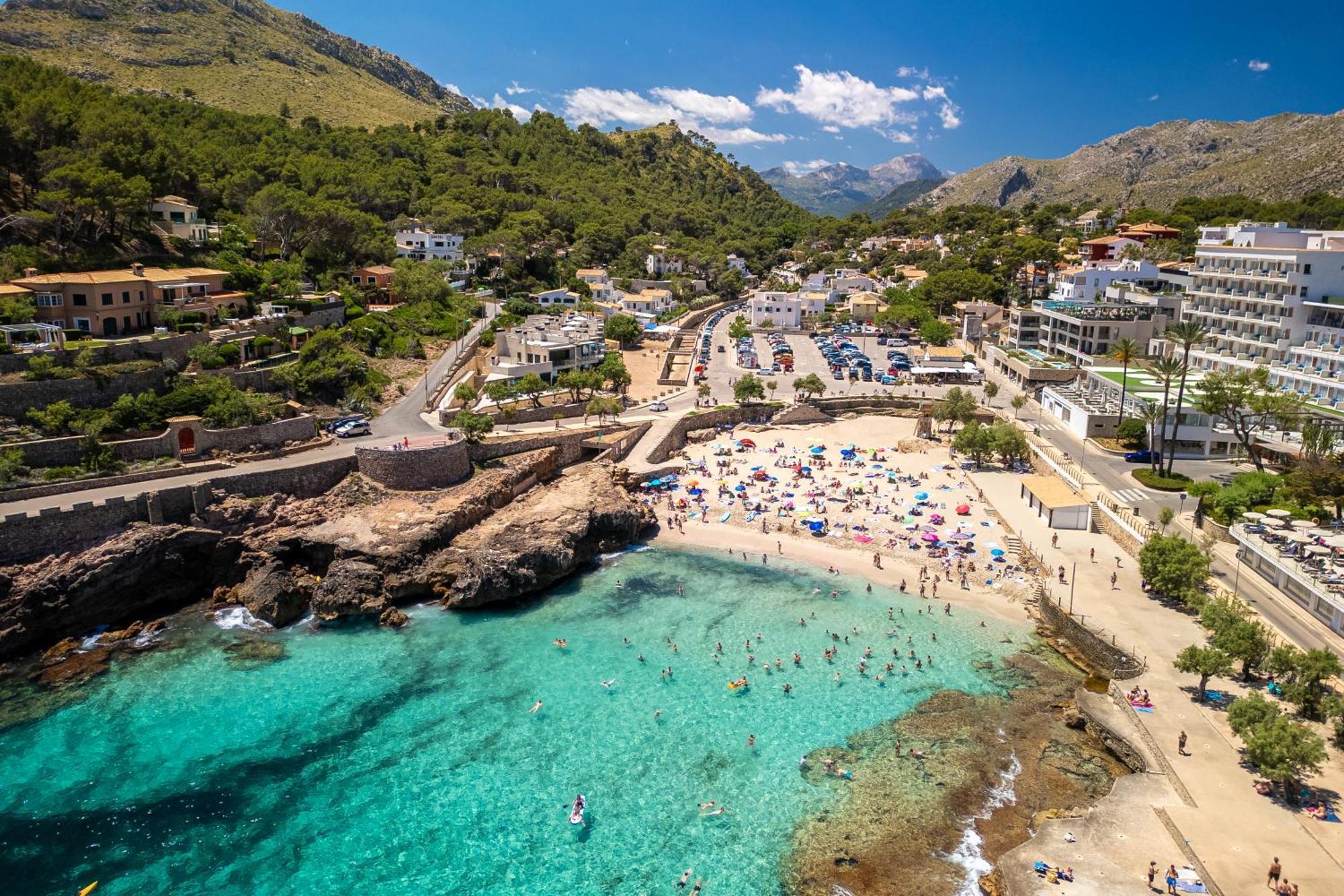 Mirador Blue D - Cala Sant Vicenc Appartement Cala de Sant Vicenc Buitenkant foto